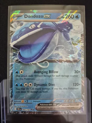 Dondozo ex #66 ☆☆ Pokemon Destined Rivals