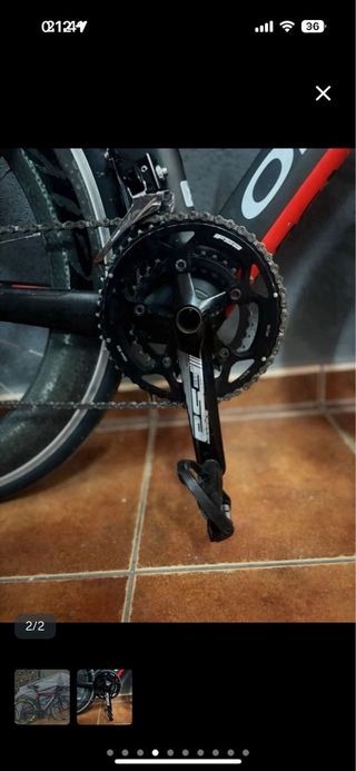 Bicicleta Orbea Carbono Triatlón Cabra