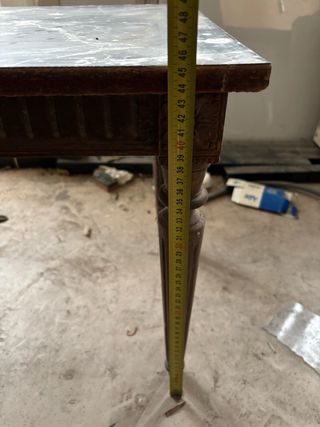 Mesa antigua madera para restaurar