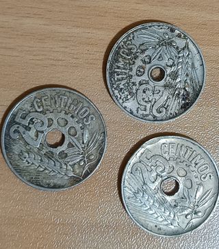 Lote 11 Monedas Históricas España