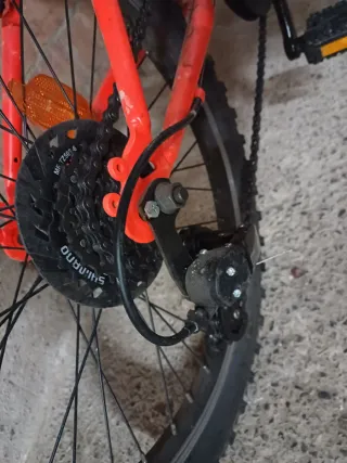 Bicicleta Montaña 20 Roja