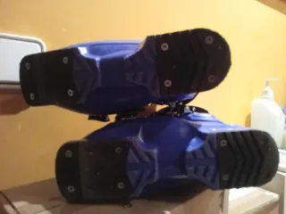 Botas de esquí Salomon azules talla 36