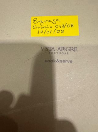 Fuente de horno Vista Alegre Biznaga