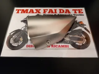 Protezione Scarico TMAX 500 530