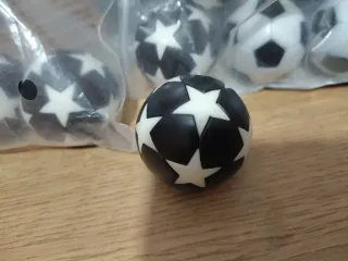 Pelotas futbolín, lote.