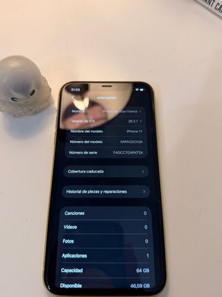 iPhone 11 64GB Amarillo