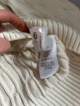 Maglione Polo Ralph Lauren Bianco Taglia S