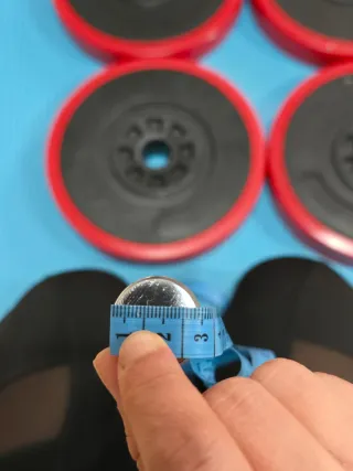 -Disco de pesa 4 x 1.25 kg y 4 x 2.5 kg