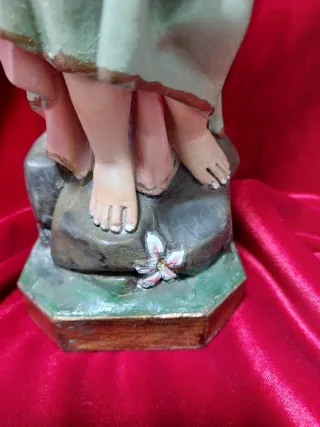 Niño Jesús en Cruz Olot 31 cm