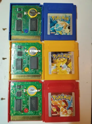 Pack 3 Juegos Pokémon Game Boy