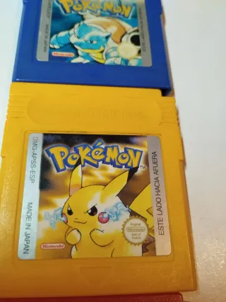 Pack 3 Juegos Pokémon Game Boy