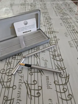 Conjunto Inoxcrom 77 Slim - Caneta + Esferográfica