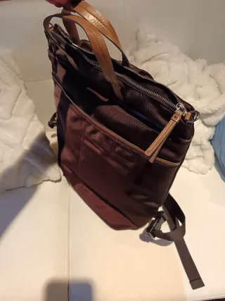 Bolso Mochila Marrón Nuevo ideal para ordenador