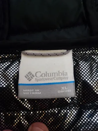 Cazadora Columbia niño naranja y gris