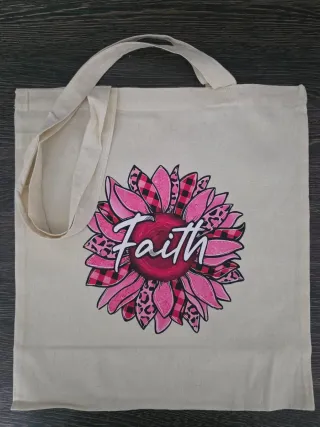 Bolso Tote Beige cáncer.