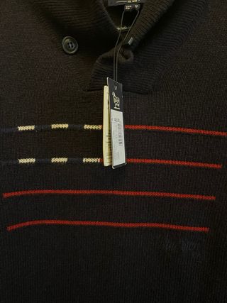 Maglione Woolrich Uomo 100% Lana Blu