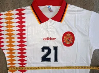 Camiseta Luis Enrique España Mundial 1994