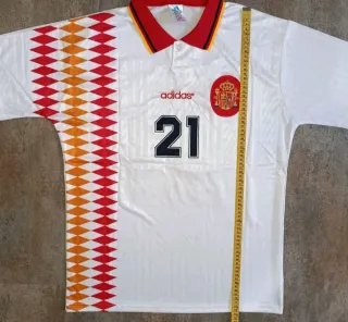 Camiseta Luis Enrique España Mundial 1994