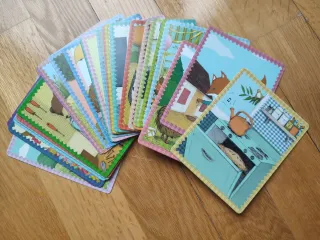 Eeboo Create a Story Cards Animal Village