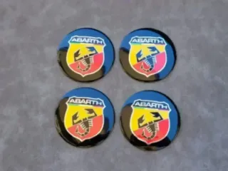 4 Emblemas Abarth para Tapabujes Centro de Llantas