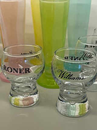 Lotto Bicchieri Amaro VINTAGE Bar