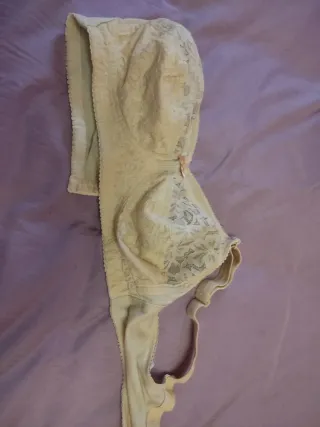 Reggiseno Cam Beige Pizzo taglia 5