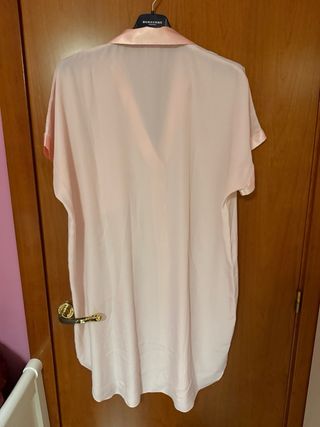 Blusa larga Sinfonía rosa