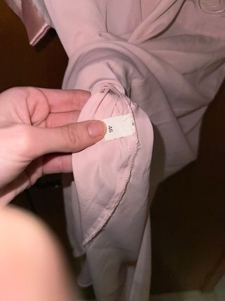 Blusa larga Sinfonía rosa