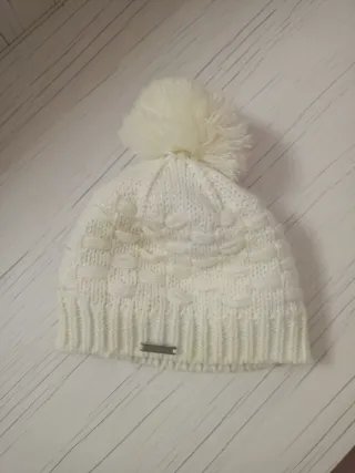 Gorro invierno niña Wedze blanco