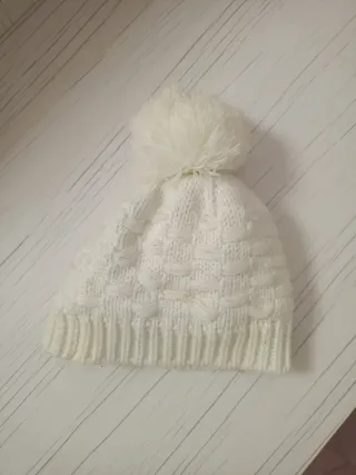 Gorro invierno niña Wedze blanco