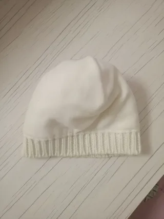 Gorro invierno niña Wedze blanco