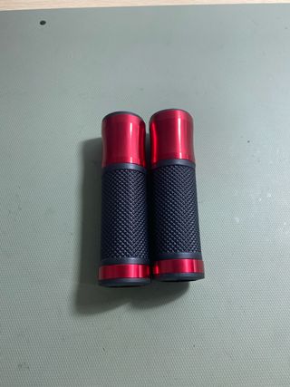 Puños Moto Universales Rojos