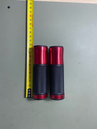 Puños Moto Universales Rojos