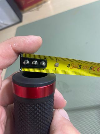 Puños Moto Universales Rojos