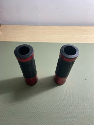 Puños Moto Universales Rojos