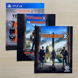 Papelería The Division 2 PS4