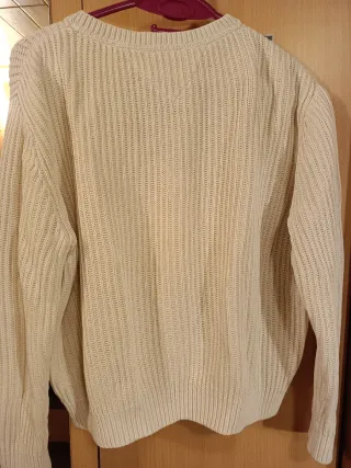 Jersey punto Tommy Hilfiger mujer beige T M