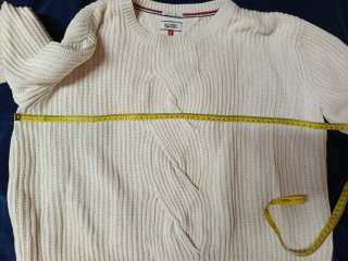 Jersey punto Tommy Hilfiger mujer beige T M