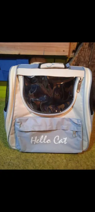 Mochila Transporte Gato