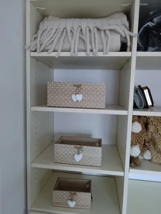 Vestidor modular beige