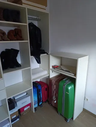 Vestidor modular beige