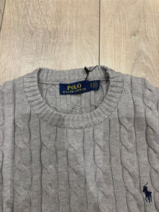 Jersey Polo Ralph Lauren Gris S
