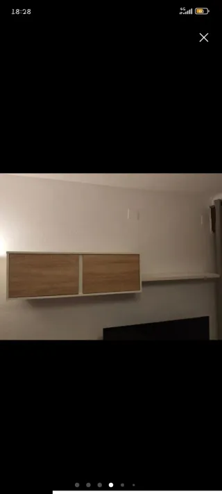 Estantería de salón madera