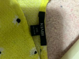 Mono corto amarillo estampado flores