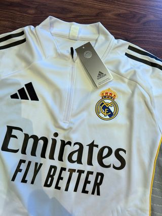 Chándal Real Madrid Adidas Blanco y Negro
