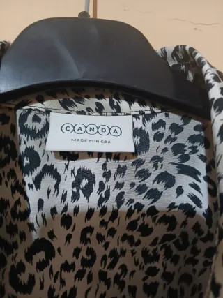 Blusa Estampado Animal Talla XXL