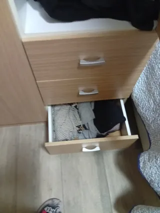 Armario 3 puertas madera