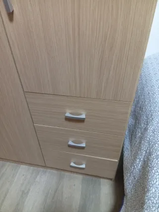 Armario 3 puertas madera