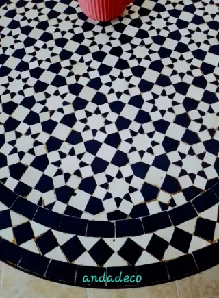 Mesa de centro por interiores y exteriores