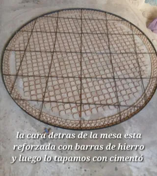 Mesa de centro por interiores y exteriores